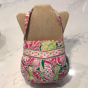 Vera Bradley Hannah mini bag in Pinwheel Pink